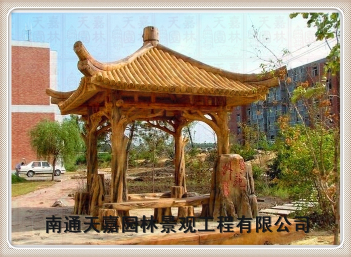 天嘉園林（仿木紋樹樁）